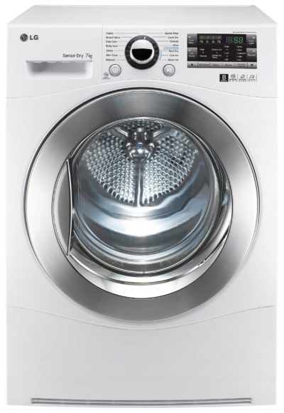 LG - RC7066A2Z 7KG Condenser - Tumble Dryer - White